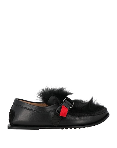 TOD'S 모카신 블랙 램스킨, 무톤