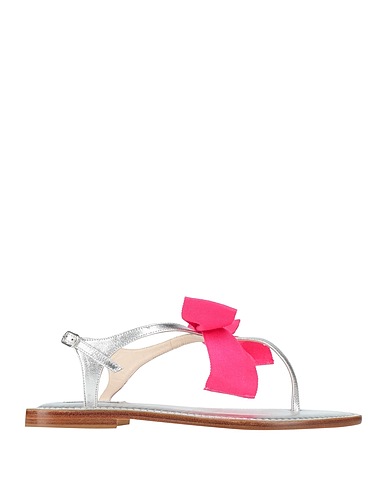 BALLETTA Flip flops Silver Leather