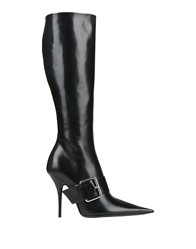 BALENCIAGA Boots Black Leather
