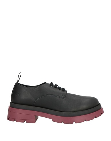 POLLINI Stringate Nero Pelle di vitello