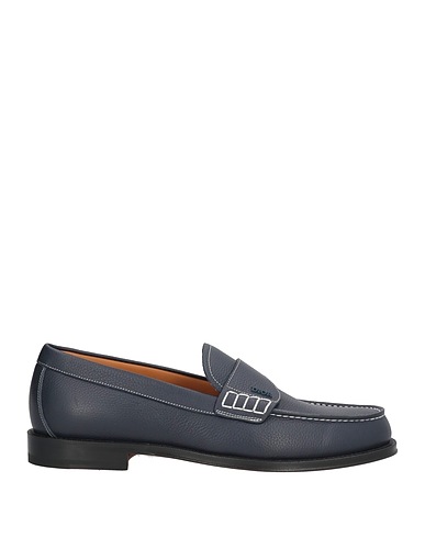DIOR Loafers Navy blue Calfskin