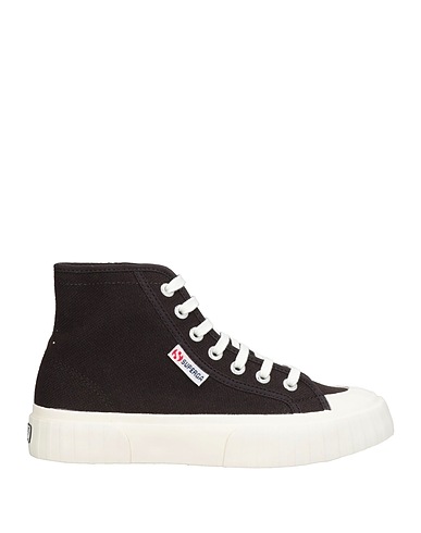 SUPERGA Sneakers Nero Fibre tessili