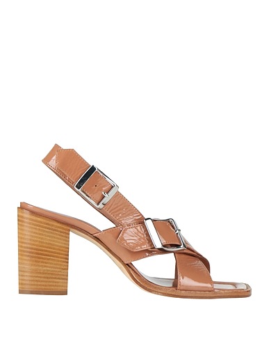 BRUGLIA Sandals Light brown Leather
