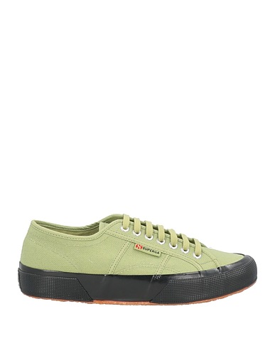 SUPERGA Sneakers Military green Textile fibers