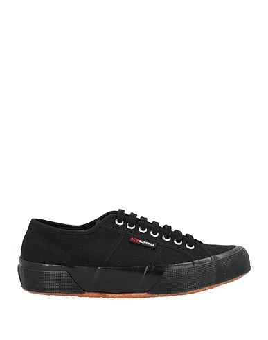 SUPERGA Sneakers Schwarz Gewebefasern