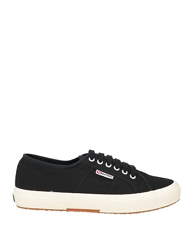 SUPERGA Sneakers Nero Fibre tessili