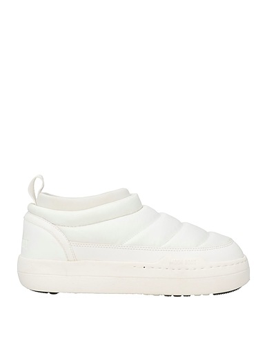 MOON BOOT Ankle boot White Textile fibres, Synthetic fibers