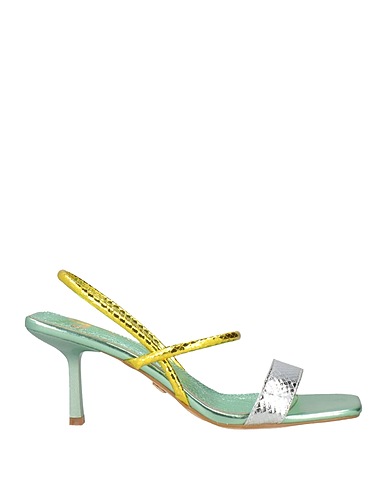 GOLD & GOLD Sandali Giallo Materiale sintetico