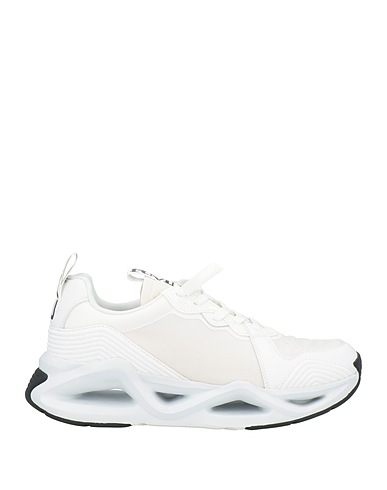 EA7 Sneakers White 100% Polyester, Polyurethane, Thermoplastic polyurethane