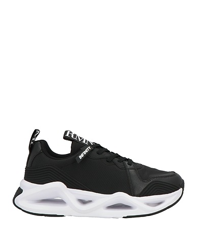 EA7 Sneakers Black 100% Polyester, Polyurethane, Thermoplastic polyurethane