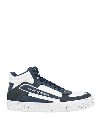 EA7 Sneakers Ναυτικό μπλε 100% Δέρμα βοοειδών