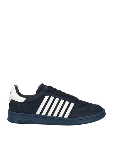 DSQUARED2 Sneakers Navy blue Calfskin