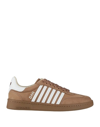 DSQUARED2 Sneakers Light brown Calfskin
