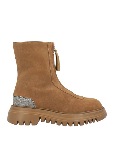 TOSCA BLU Ankle boot STUDIO Camel Leather, Synthetisches Material