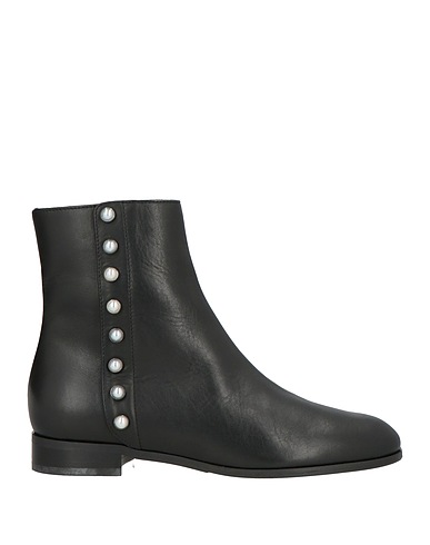 POLLINI Ankle boot Black Leather