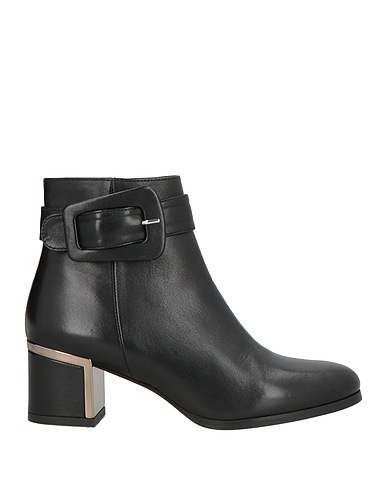 POLLINI Stivaletti Nero Pelle
