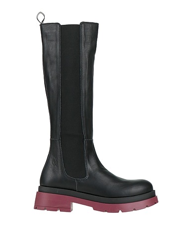 POLLINI Boots Black Calfskin