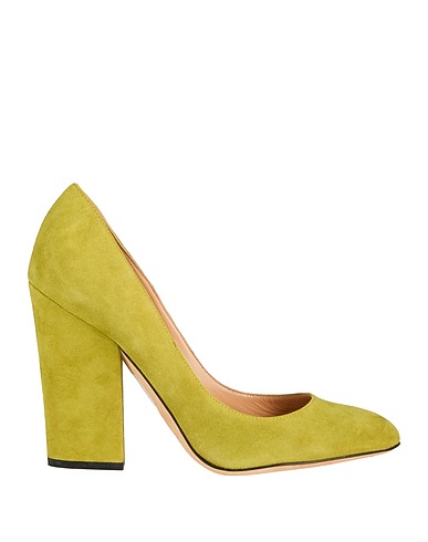 SERGIO ROSSI Pump Lime green Leather