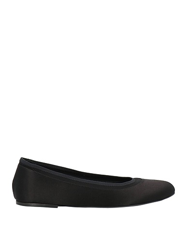 LOULOU STUDIO Ballet flats Black 72% Viscose, 28% Silk