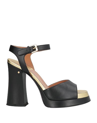 LAURENCE DACADE Sandals Black Lambskin