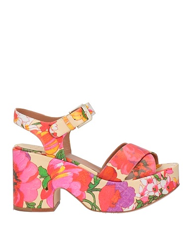 LAURENCE DACADE Sandalen Beige Lammleder