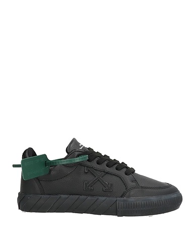 OFF-WHITE™ Sneakers Black Leather, Textile fibers