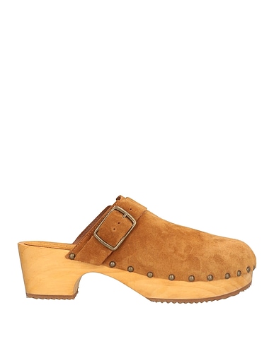 BA&SH Mules and clogs Camel Leather