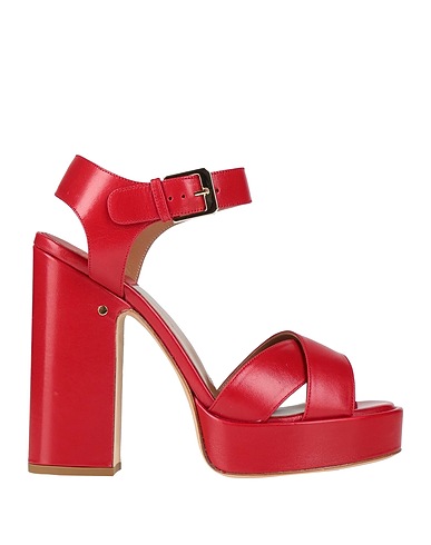 LAURENCE DACADE Sandals Red Lambskin