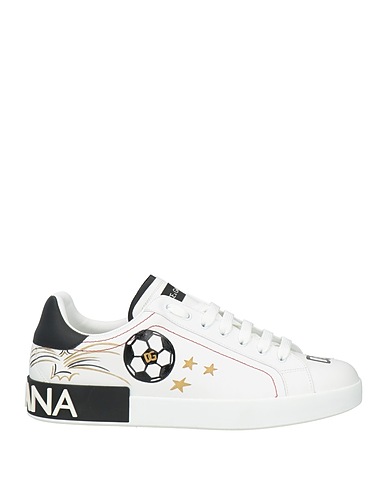DOLCE&GABBANA Sneakers White Calfskin