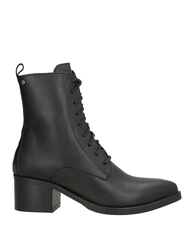POLLINI Ankle boot Black Calfskin