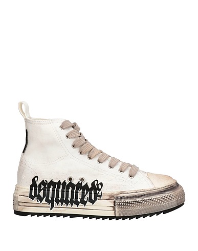 DSQUARED2 Sneakers Blanc Fibres textiles