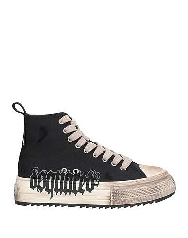 DSQUARED2 Sneakers Black Textile fibers