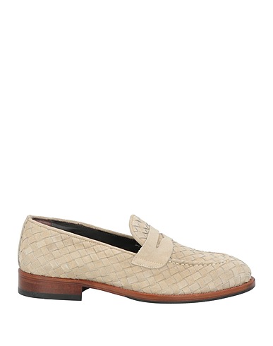 BARBA Napoli Loafers Beige Leather