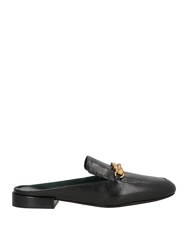 TORY BURCH Mules and clogs Black Goat skin