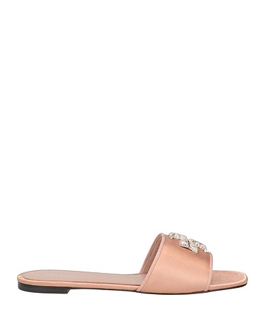 TORY BURCH Sandals Antique rose Textile fibres