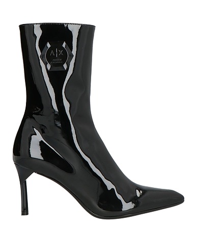 ARMANI EXCHANGE Ankle boot Black 100% Polyurethane, Thermoplastic polyurethane