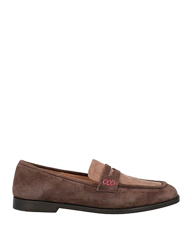 MALÌPARMI Loafers Dark brown Leather