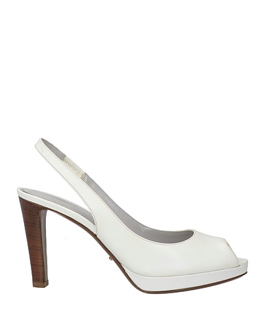 SERGIO ROSSI Sandals White Leather