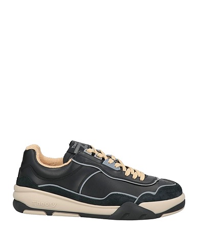THEORY PROJECT Sneakers Black Calfskin