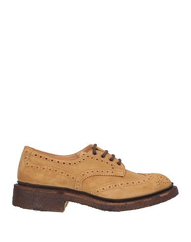 TRICKER'S Laced shoes Camel Leather
