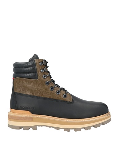 MONCLER Ankle boot Military green Leather