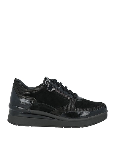 STONEFLY Sneakers Black Leather, Synthetisches Material