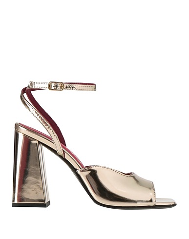 SEBOY'S Sandals Gold Leather