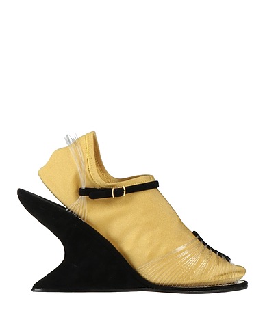 FERRAGAMO'S CREATIONS Sandals Transparent Leather, Synthetisches Material