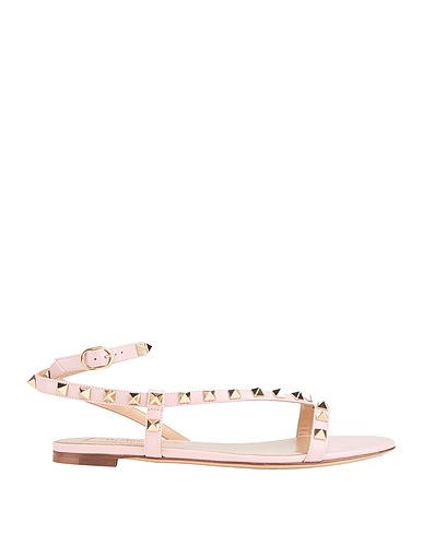 VALENTINO GARAVANI Sandales Rose poudré Cuir