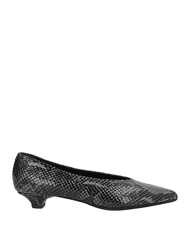 ILLOGICA Ballet flats Charcoal Leather