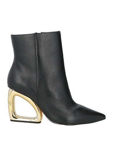MISS UNIQUE Ankle boot Black Leather