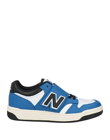 NEW BALANCE Sneakers Blue Leather, Synthetisches Material