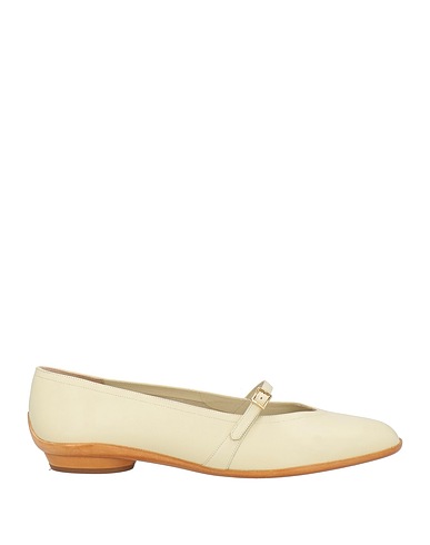 FERRAGAMO'S CREATIONS Footwear Cream Leather