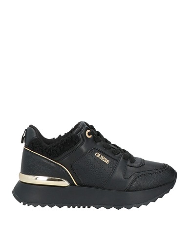 GUESS Sneakers Nero Fibre tessili, Materiale sintetico